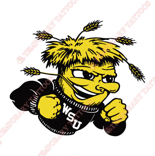 Wichita State Shockers Customize Temporary Tattoos Stickers NO.6996